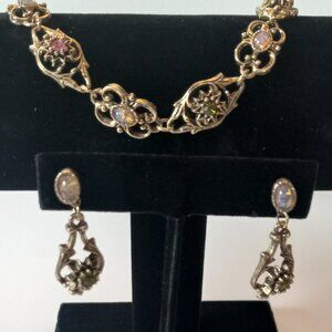 Vintage Sarah Coventry Bracelet with matching earrings